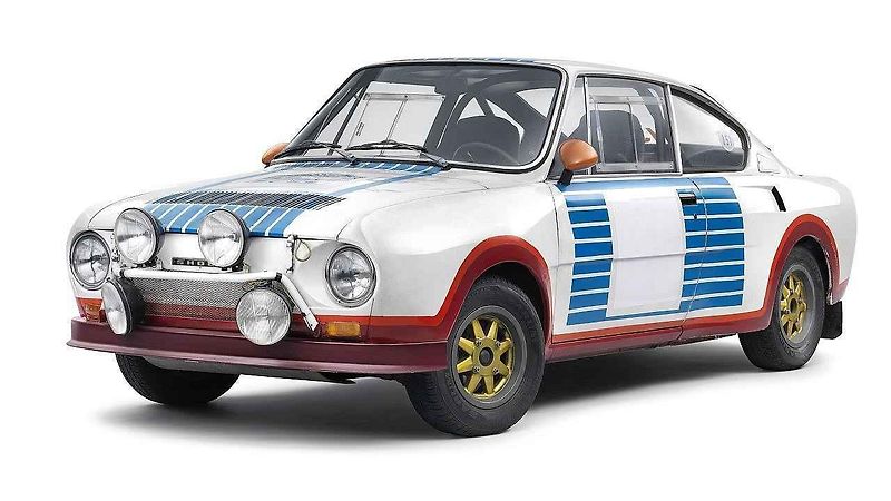 Škoda 130 RS na Rallye Monte Carlo v roce 1977.