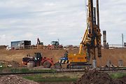 Snímky z výstavby dálnice D35 Džbánov - Litomyšl, duben 2025
