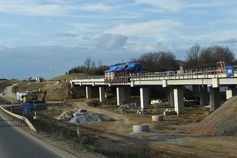 Dostavba dálnice D4 - červen 2024.