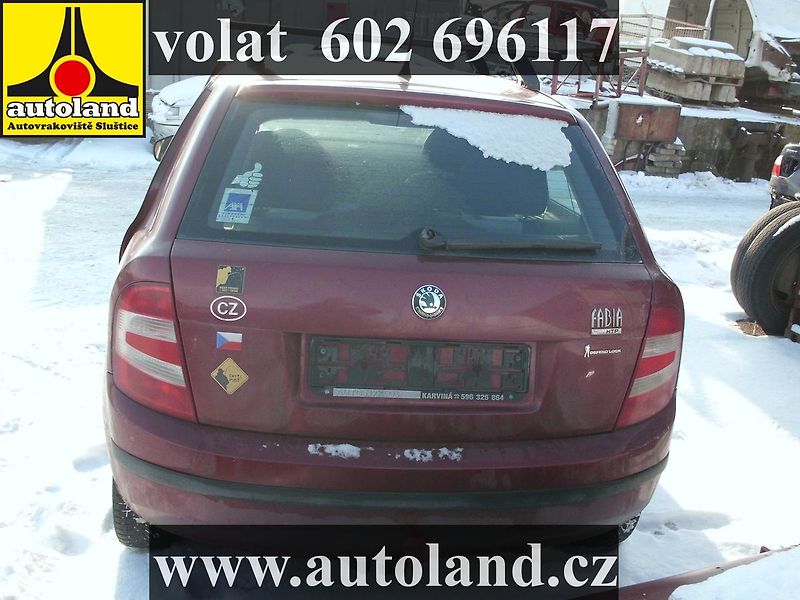 Škoda Fabia (2005) VOLAT 602 696117 - fotka 2 z 8