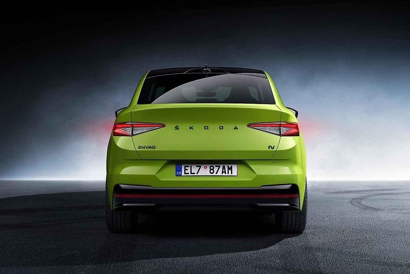 Sériová výroba modelu Škoda Enyaq Coupé iV v Mladé Boleslavi.
