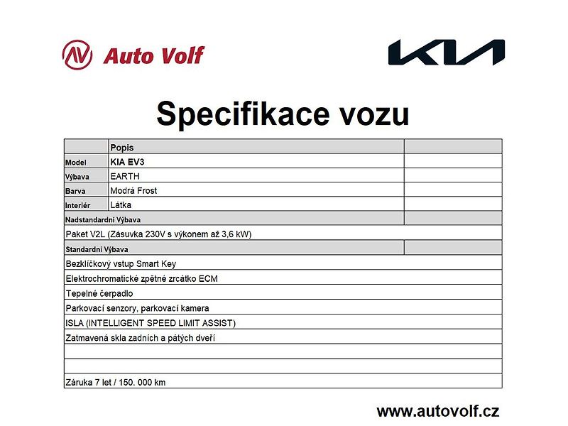 Kia EV3 EARTH elektromotor 150kW/204k - fotka 2 z 12