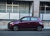 Mitsubishi Space Star 1.0 MIVEC (52 kW). Spotřeba: 4,6 l/100 km. Cena: 239 850 Kč