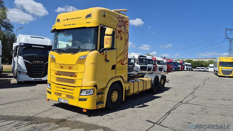 Scania S500 6x2 E6 nosič nástaveb BDF - fotka 2 z 11
