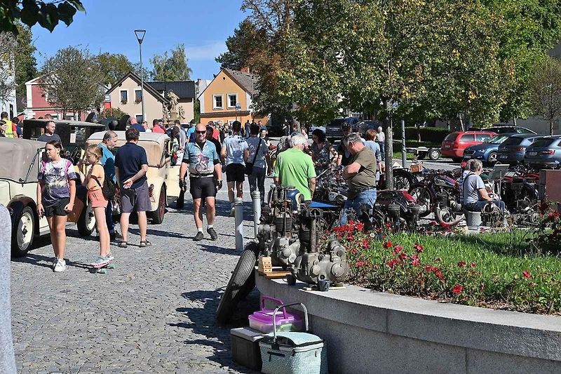 Motocykly Čechie se sjely v Pyšelích.