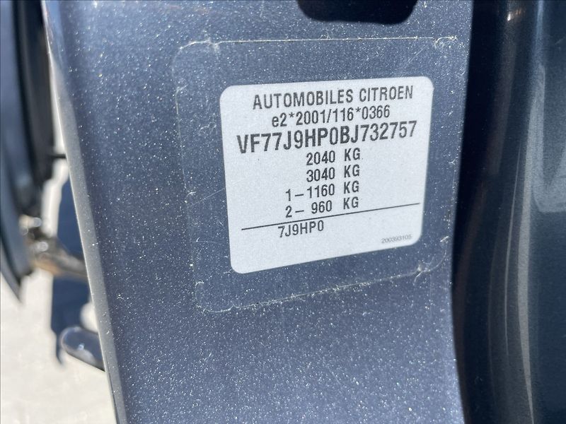 Citroën Berlingo 1,6 HDi 68kw Klima ESP Tažné - fotka 23 z 31