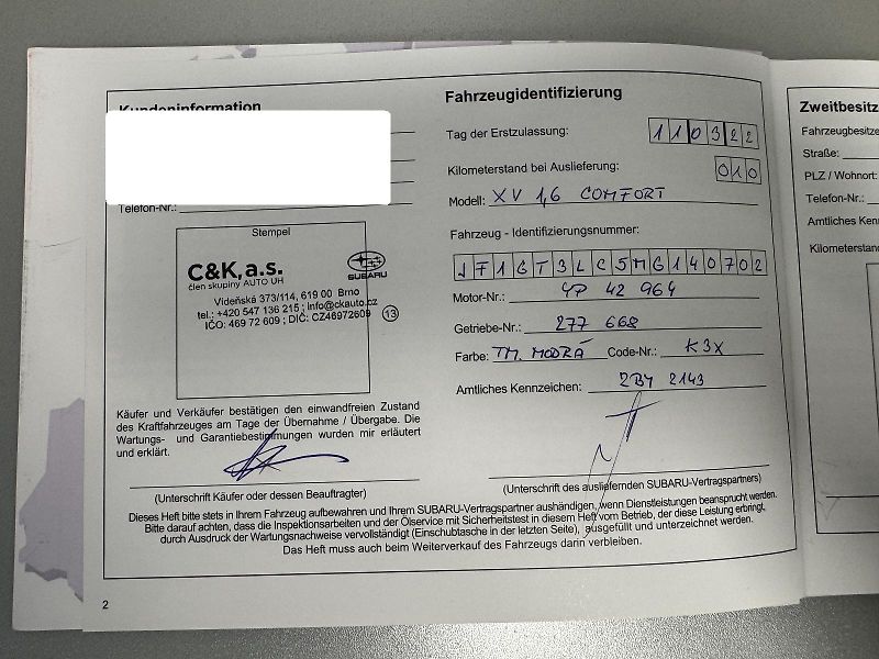 Subaru XV 1.6i-S ES Comfort Lineartronic - fotka 46 z 51