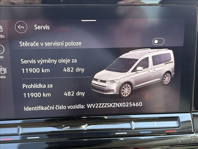 Volkswagen Caddy 2,0 TDi90kW LED,ACC,Kamera,Nav - fotka 19 z 44