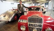 Z výstavy Automobily Jawa v Národním technickém muzeu v Praze.