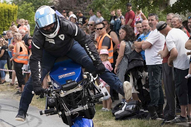 První červencová sobota byla v Rychtářově ve znamení mopedů. Moped rallye ho ovládla s čtyřiadvacátým ročníkem.