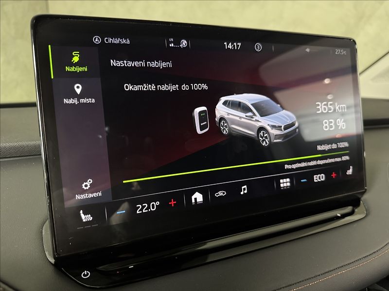 Škoda Enyaq 80 LED Matrix Assist Kamera - fotka 39 z 48