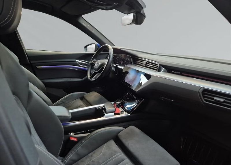 Audi Q8 e-tron 55 Q S-Line 360k Pano Tažné - fotka 8 z 9