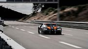 Bugatti Chiron Sport během rekordní jízdy