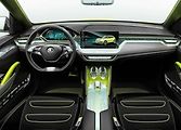 Koncept interiéru Škoda Vision X (2018)