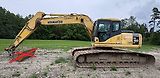 Komatsu (2004) PC160 bagr 16.4t bahňák 120cm  - náhled 3