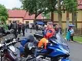 Motorkářské požehnání v Chýnově na Táborsku se konalo už posedmé v sobotu 18. května odpoledne.