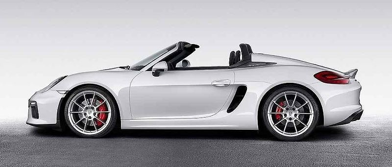 Porsche Boxster Spyder.