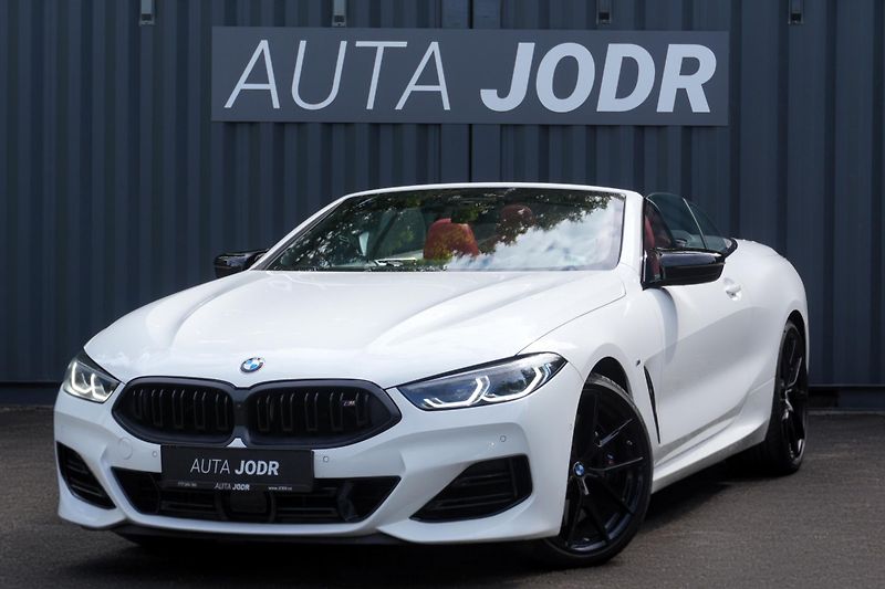 BMW Řada 8 M850i xD Cabrio, Lasery, B&W - fotografie inzerátu