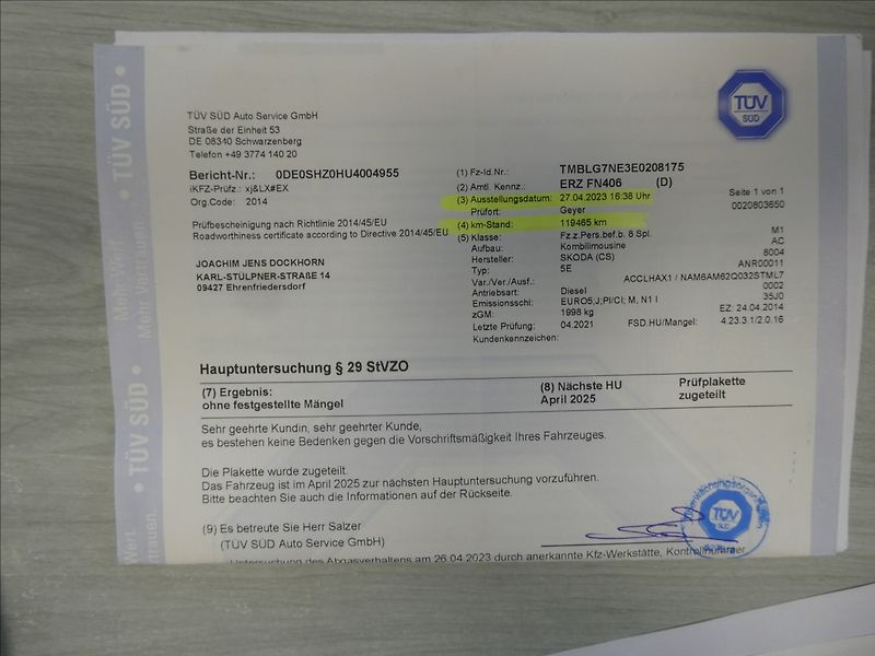 Škoda Octavia 1,6 TDi 77kW 4x4 serviska - fotka 44 z 45
