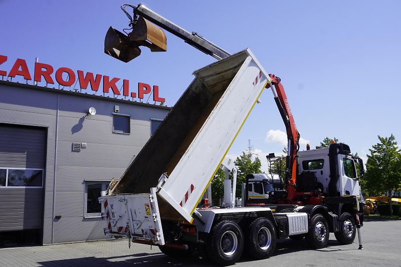 Mercedes-Benz (2020) Arocs 3236 8×4 / Crane Fassi - fotka 7 z 24