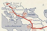 Čtyři vozy Škoda Popular o výkonu 20 koní (15 kW) během necelých čtyř měsíců roku 1934 úspěšně absolvovaly takřka 15 000 km z Prahy do Kalkaty a zpět.