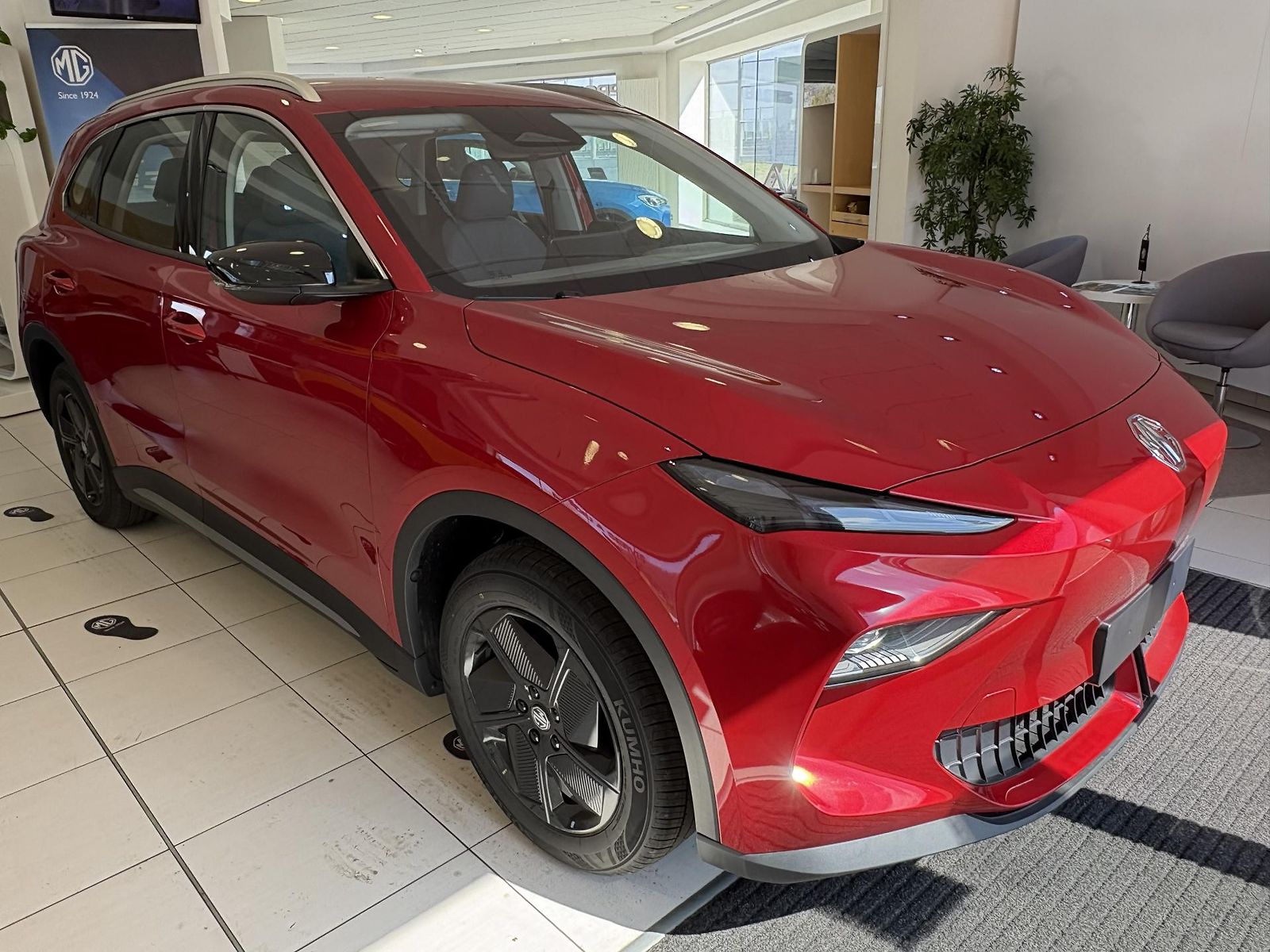 MG MGS5 EV emotion