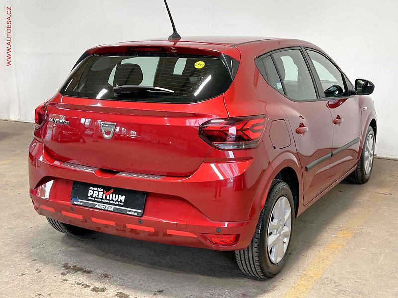 Dacia Sandero (2022) 1.0TCe, 1.maj,ČR, Klima - fotka 4 z 14