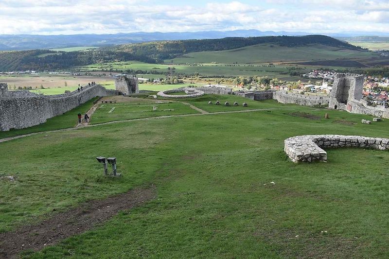 Spišský hrad byl nejvýchodnějším bodem naší cesty