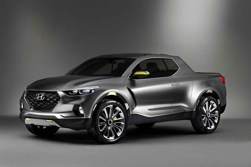 Studie stylového pick-upu Hyundai Santa Cruz