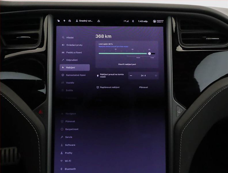 Tesla Model S (2019) P100D Ludicrous, SoH 91% - fotka 15 z 26