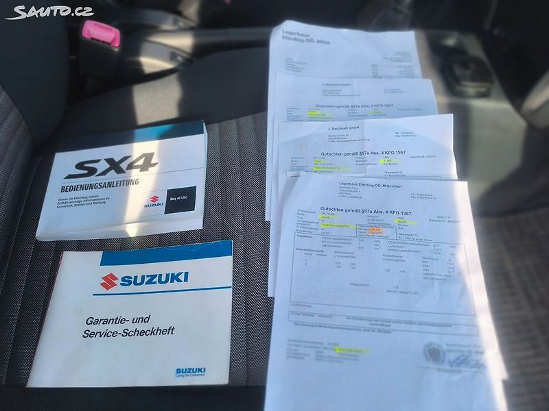 Suzuki SX4 4X4,KRÁSNÝ,105KM,1MAJ92,VÝBAVA - fotka 10 z 26
