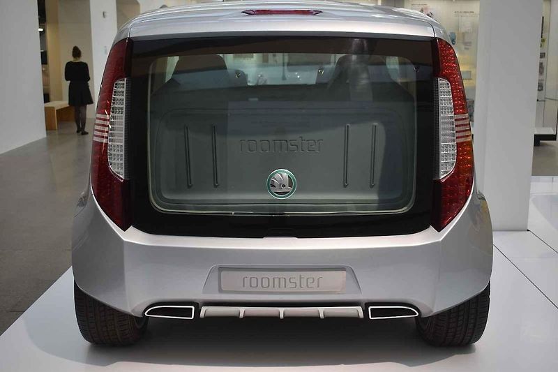 Roomster je nyní připomínán na výstavě o designu v muzeu Škoda Auto v Mladé Boleslavi