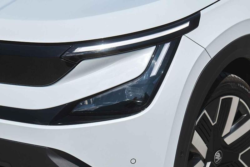 Nový elektromobil Škody si dobře poradí i s alpským terénem.