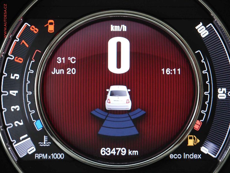 Fiat 500 (2016) 1.2i, Klima - fotka 13 z 15
