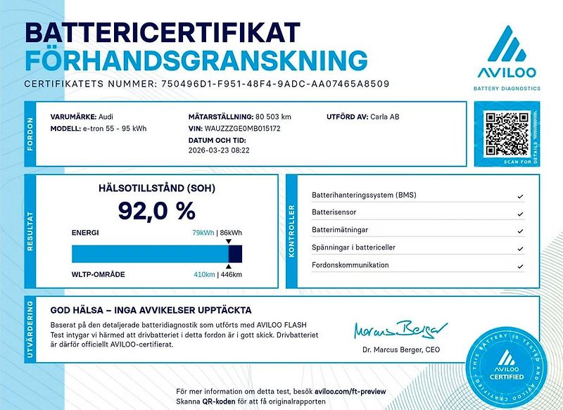 Audi e-tron 55 Quattro SoH 92% Tažné LED  - fotka 2 z 19