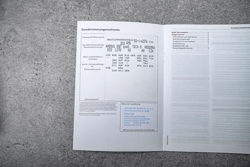 Audi SQ7 4,0TDI 7míst HuD BOSE - fotka 26 z 27