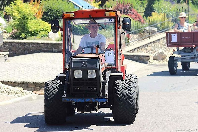 Traktoriáda se konala v sobotu 14. června v Tvořihrázi.