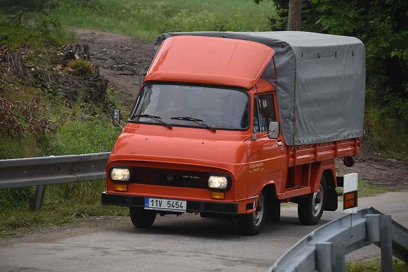 Modernizace socialistické dodávky byly velmi pozvolné