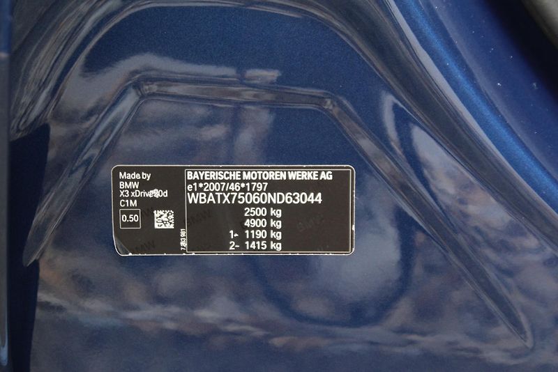 BMW X3 X3 xDrive30d - fotka 24 z 24