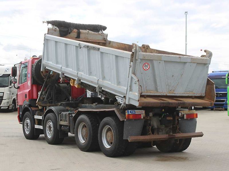 DAF CF 85.460, EURO 4, 8X4, TŘÍSTRANN - fotka 4 z 19