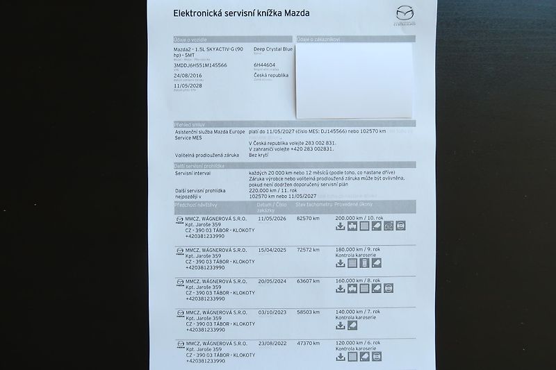 Mazda 2 (2016) 1,5 G90 Takumi Navi, ČR, tažné - fotka 27 z 28