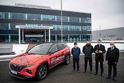 Návštěvníci si již mohou v rámci projektu Technotrasy prohlédnout i automobilku Hyundai, 27. ledna 2022 v Nošovicích.