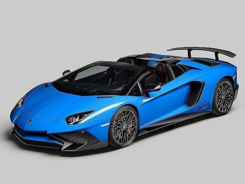 Lamborghini Aventador LP 750-4 Superveloce Roadster.