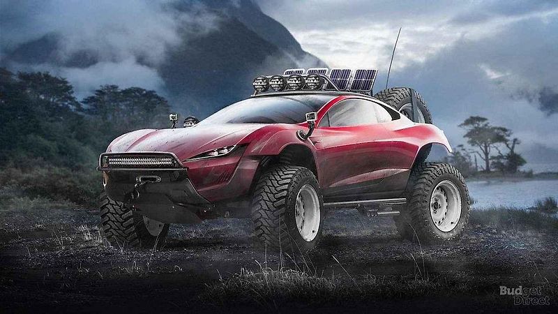 Ferrari 488 GTB v off-road úpravě.