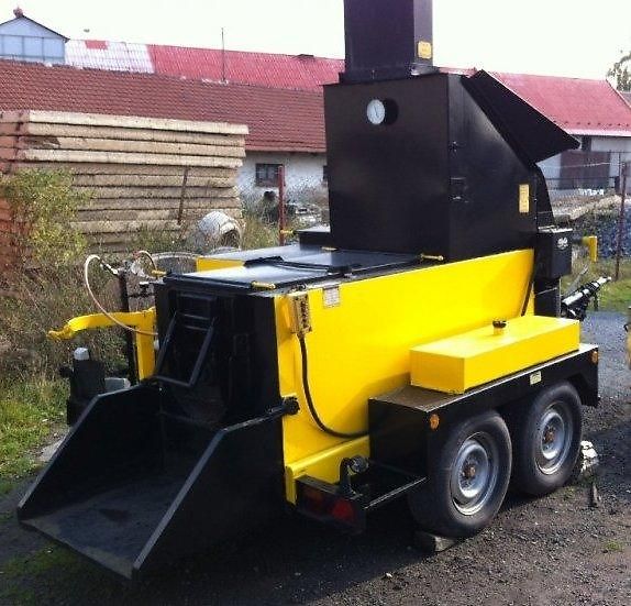 Ostatní (1987) recyklátor asfalt 1.5t/h přívs - fotka 1 z 10