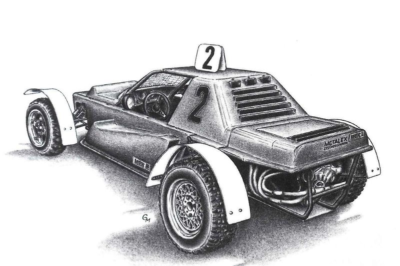 Autokros bylo jedno z odvětví motorsportu, na které se Metalex zaměřil