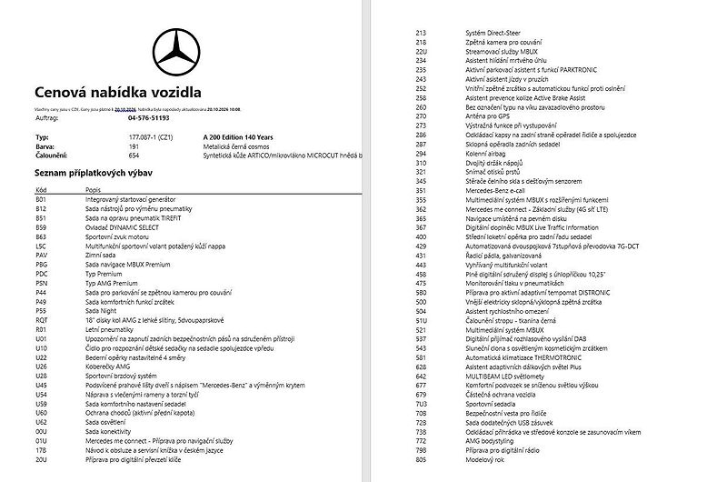 Mercedes-Benz Třídy A A 200 - fotografie inzerátu