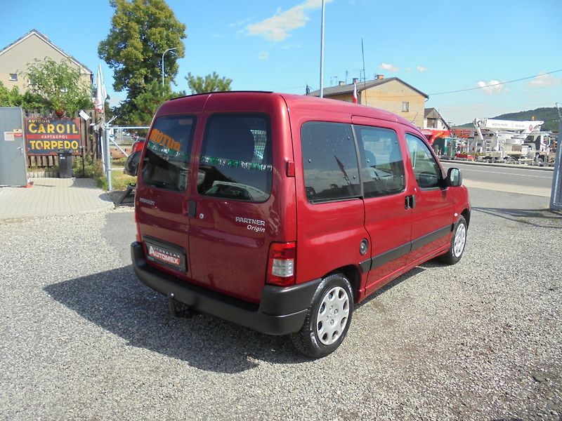 Peugeot Partner (2008) 1.4i- ČR- 1. MAJITEL - fotka 6 z 10