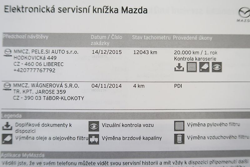 Mazda 3 (2014) HB 1,5 G100, 2 sady kol, ČR - fotka 28 z 28