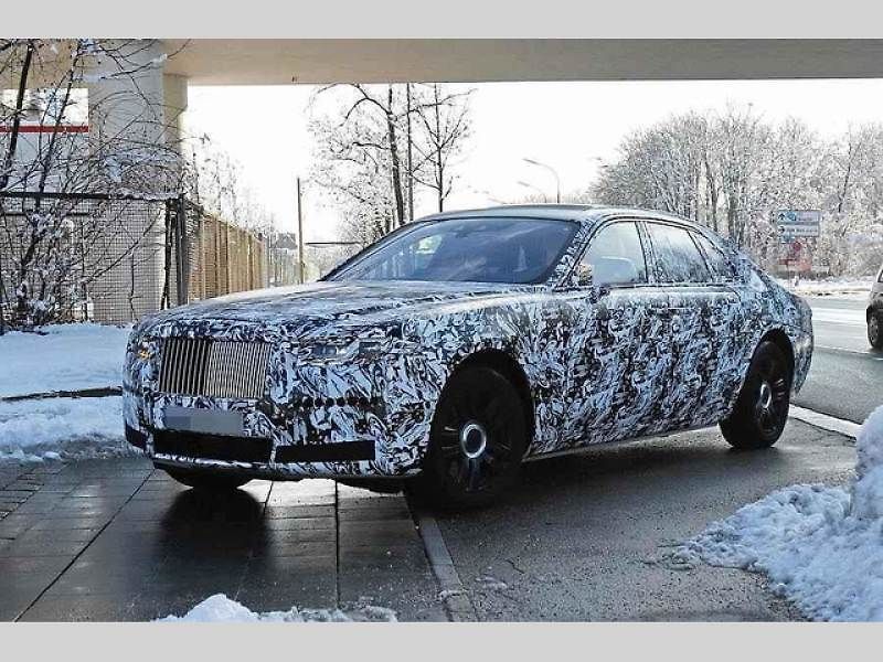 Zamaskovaný Rolls-Royce Ghost